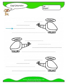 Çizgi Çalışma Sayfaları